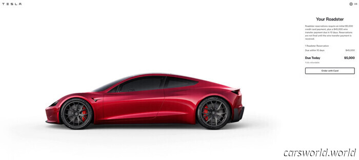 8 Años Después, Tesla Sigue Aceptando Reservas De Roadster De 5 50K Que Musk Prometió Para 2020 | Carscoops